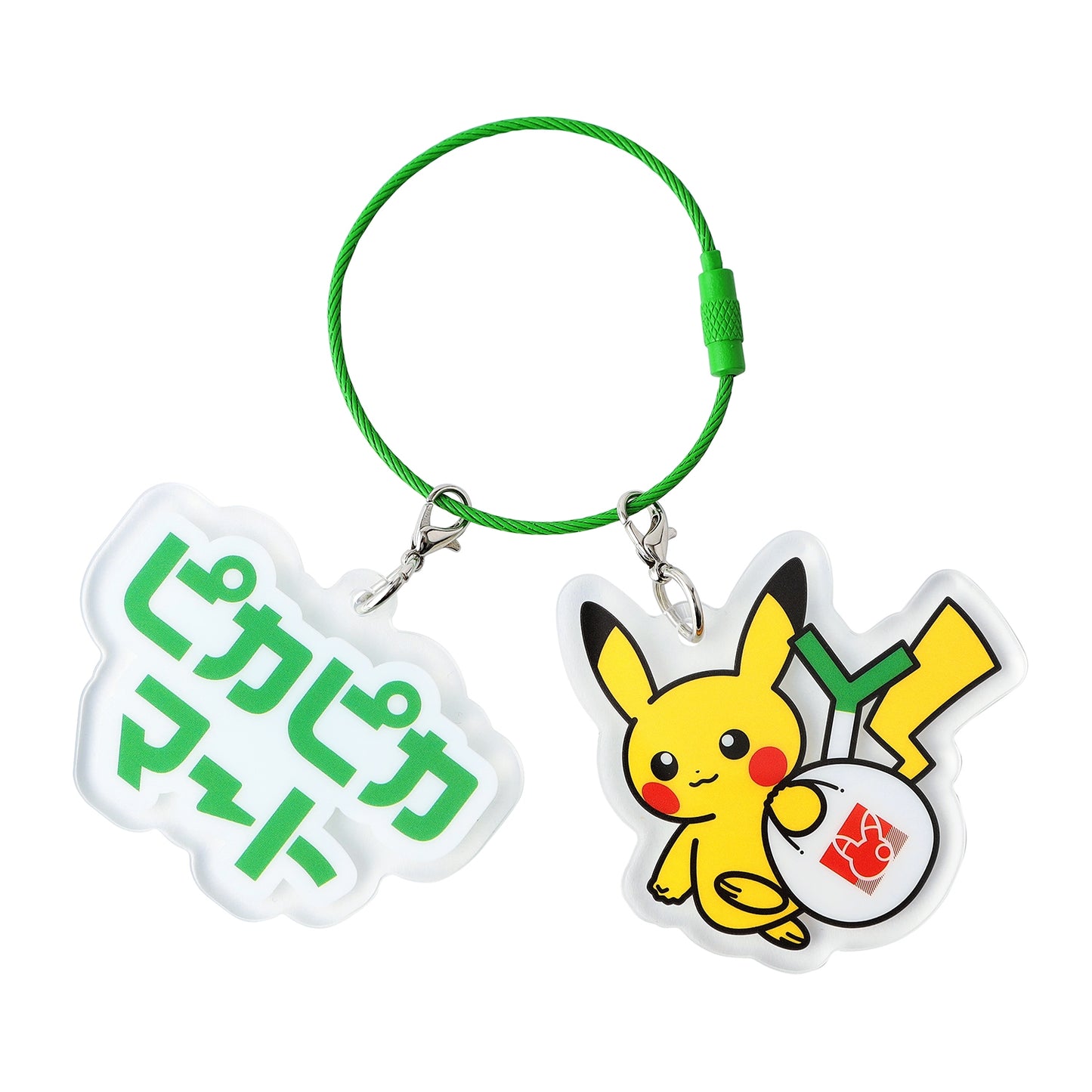 PikaPika Mart Double Acrylic Keychain Collection 1pc (Pokemon Center Japan)