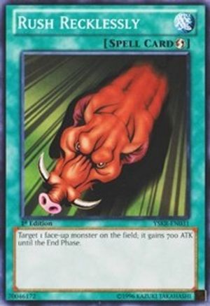 Rush Recklessly (YSKR-EN031) - Starter Deck: Kaiba Reloaded Unlimited