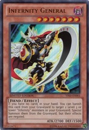 Infernity General (YF03-EN001) - Yu-Gi-Oh! 5D's Manga Promotional Cards Limited