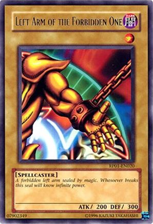 Left Arm of the Forbidden One (RP01-EN020) - Retro Pack 1 Unlimited
