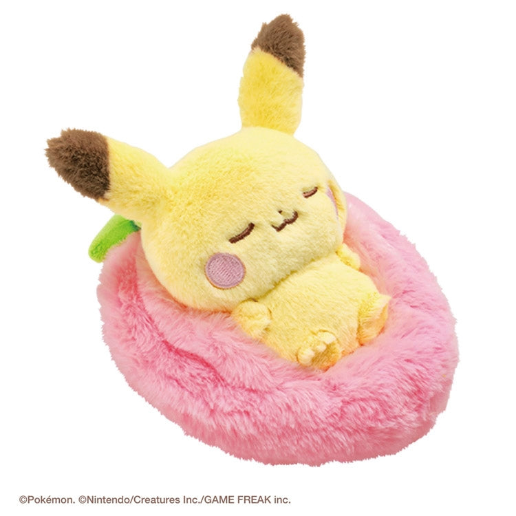 Pikachu Sleeping Plushie (Fruit ver.) (Pokémon Peaceful Place)