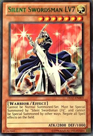 Silent Swordsman LV7 (Green) (DL17-EN003) - Duelist League Promo Unlimited