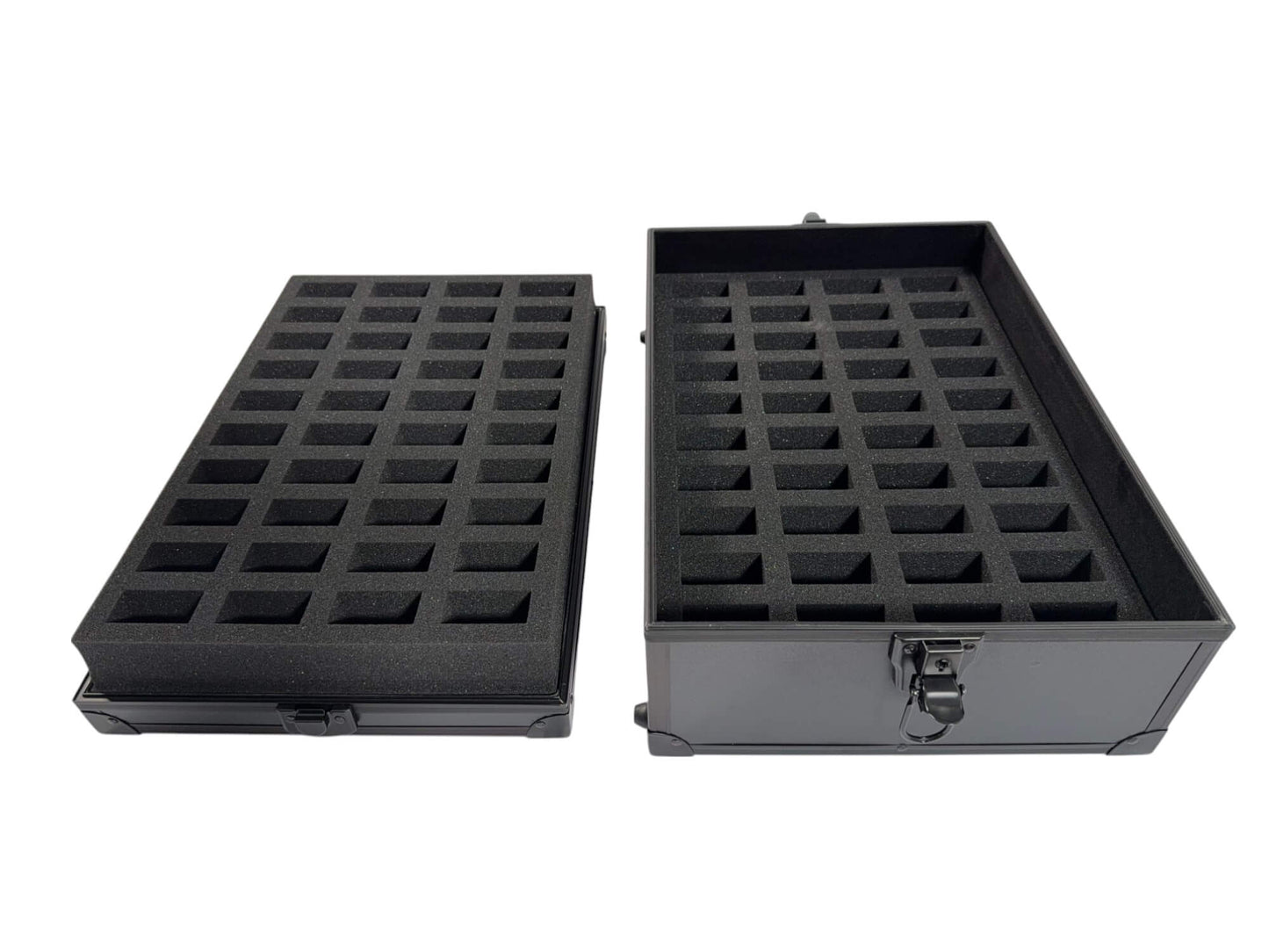 80-Slot EVORETRO Miniature Storage Case with Customizable Foam