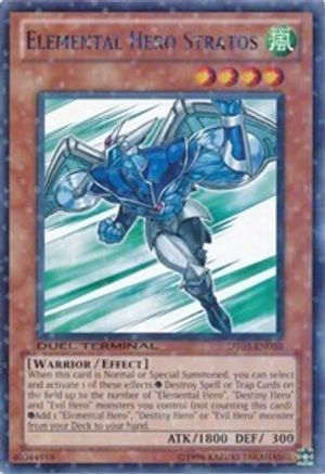 Elemental Hero Stratos (DT03-EN058) - Duel Terminal 3 Limited