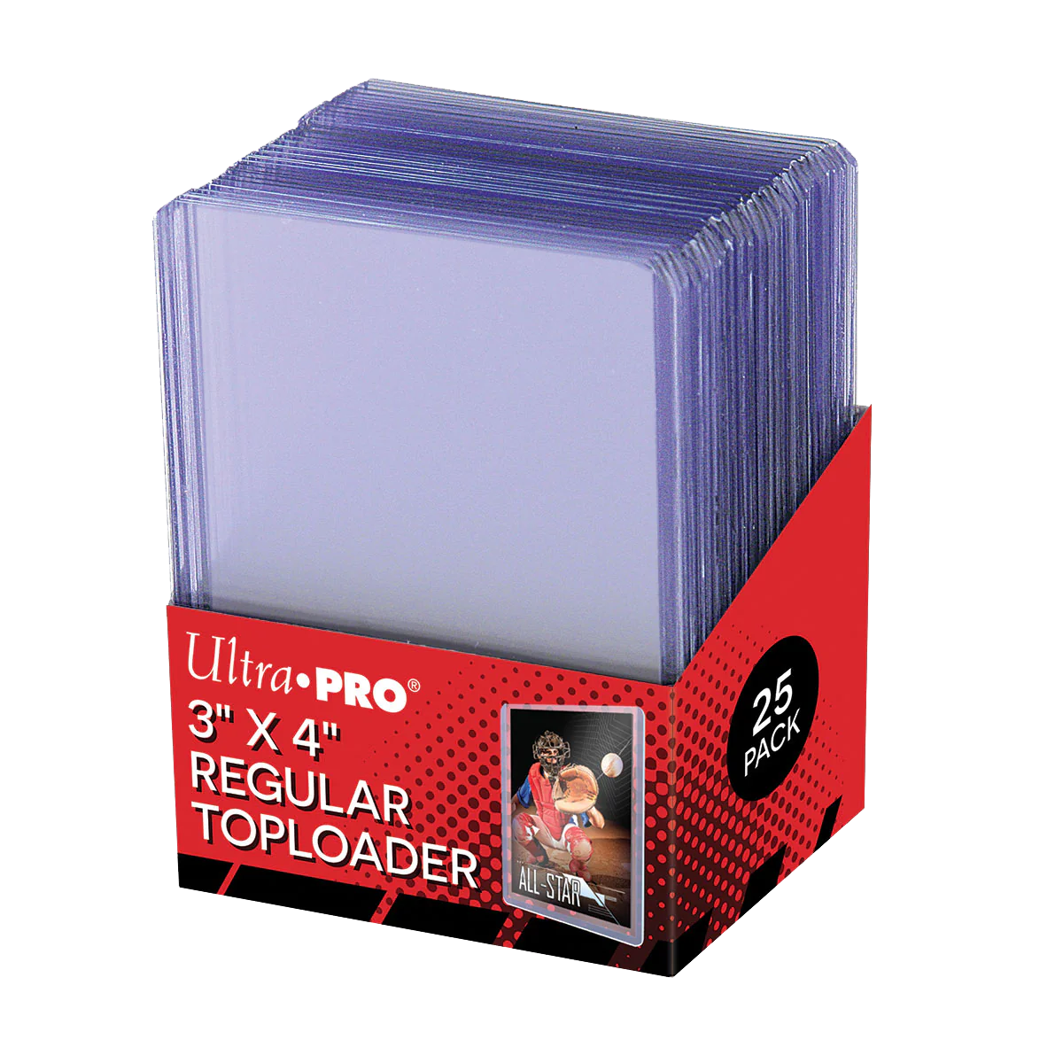 Ultra Pro - 3''x 4'' Regular Toploader (25pcs)
