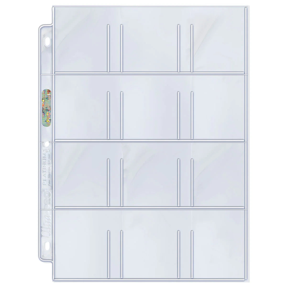 Ultra Pro - Platinum Series 9 Pocket Pages (100ct) for Cards and Photos