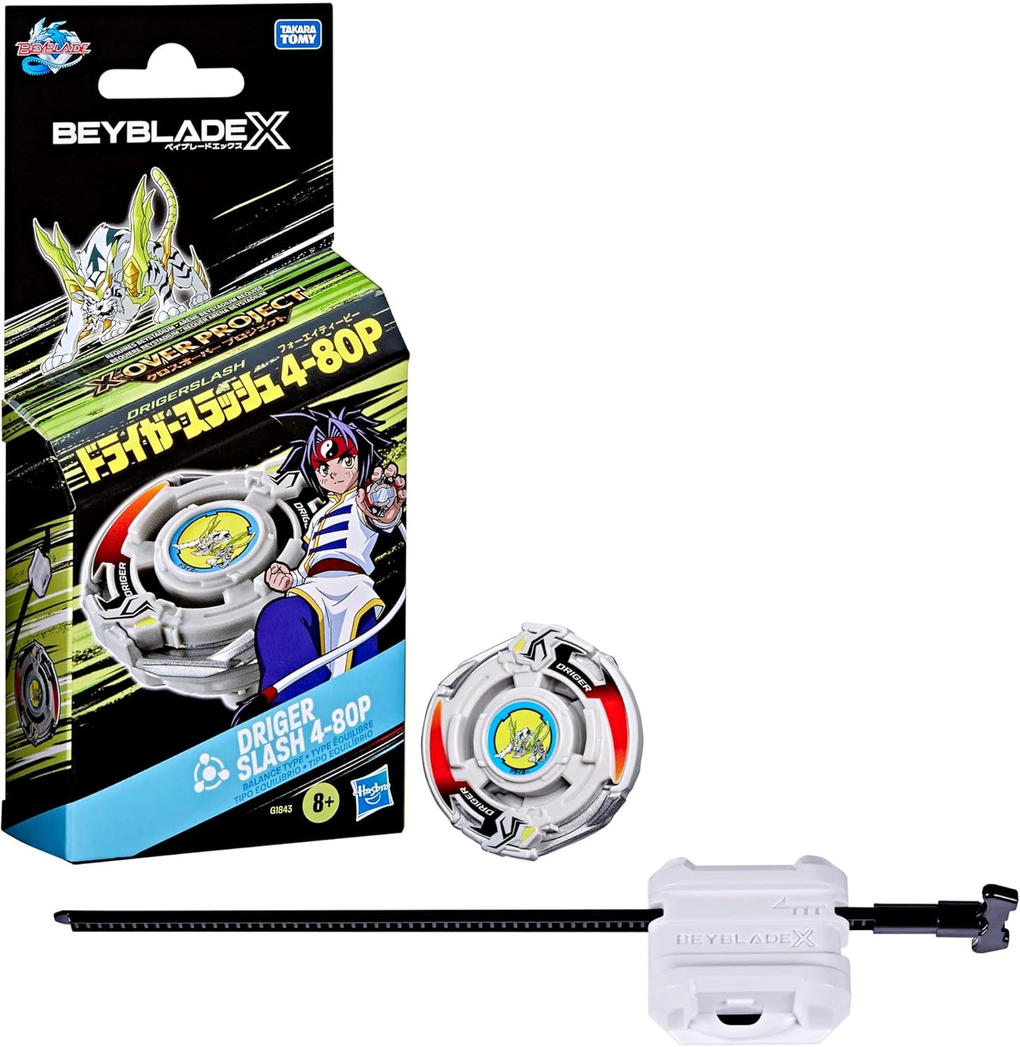 (Hasbro) - Beyblade X X-Over Project Driger Slash 4-80P