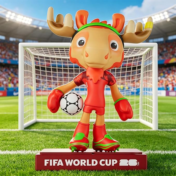 FIFA World Cup Official Licensed 2026 Mascot 3D Figure Set (4 inches)