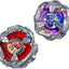 (Hasbro) Beyblade X Beat Tyranno 4-70Q & Knife Shinobi 4-80HN Dual Pack Set