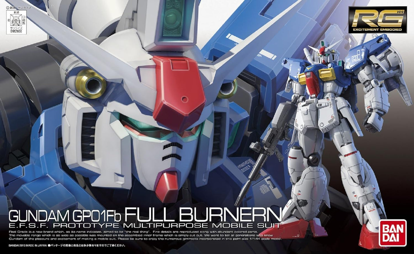 Bandai RG #13 1/144 Gundam GP01Fb Full Burnern Gundam 0083: Stardust Memory