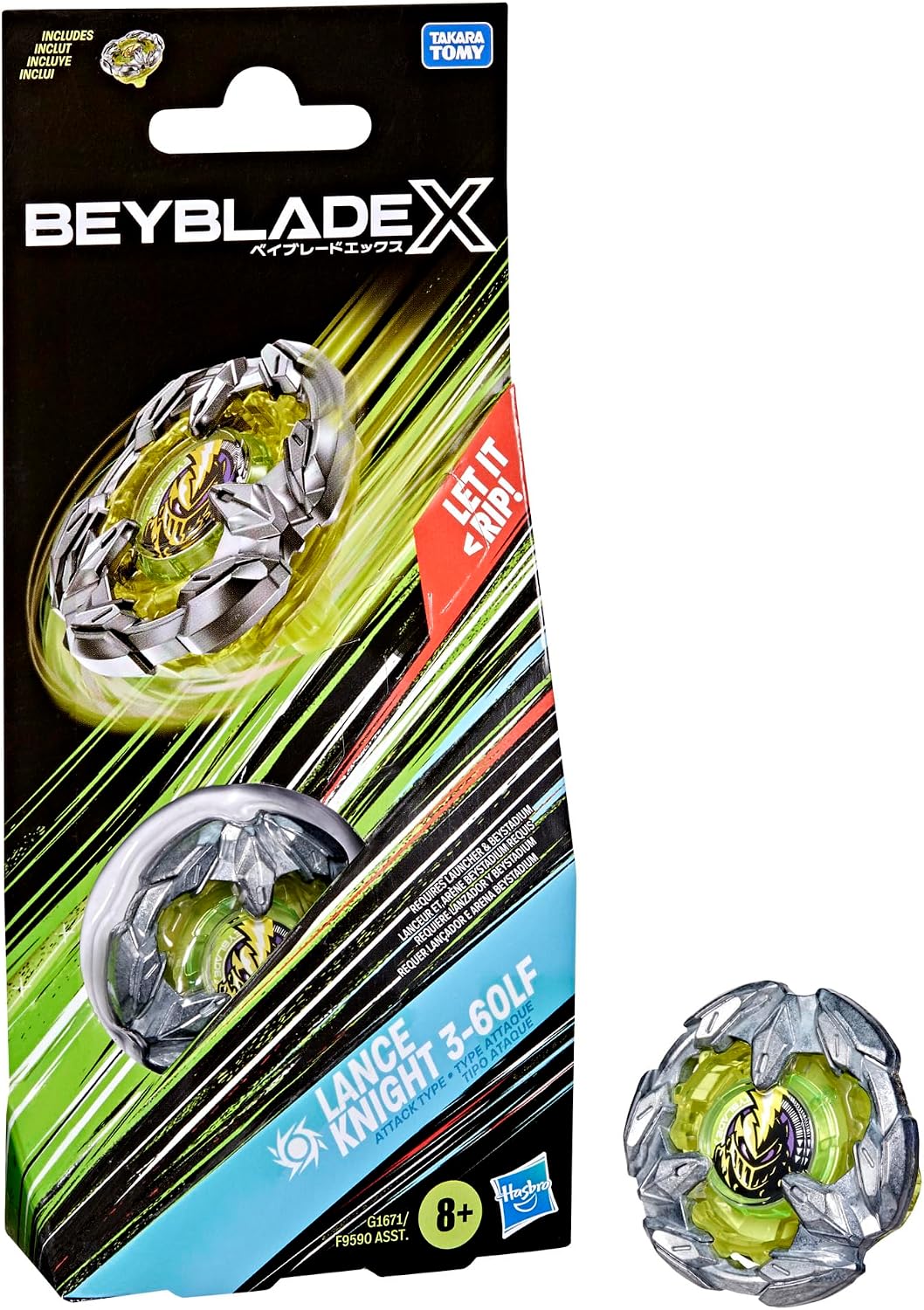 (Hasbro) Beyblade X - Lance Knight 3-60LF