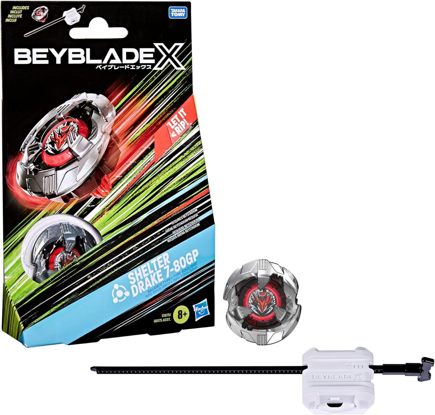 (Hasbro) Beyblade X - Shelter Drake 7-80GP