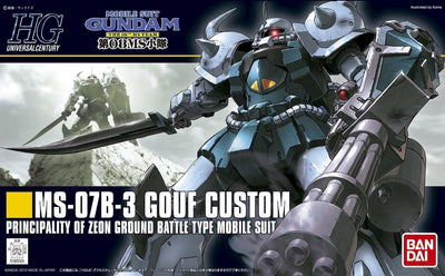 Bandai HGUC #117 1/144 MS-07B-3 Gouf Custom Gundam The 08th MS Team