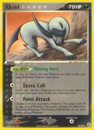 Absol/92 - Legend Maker Reverse Holofoil