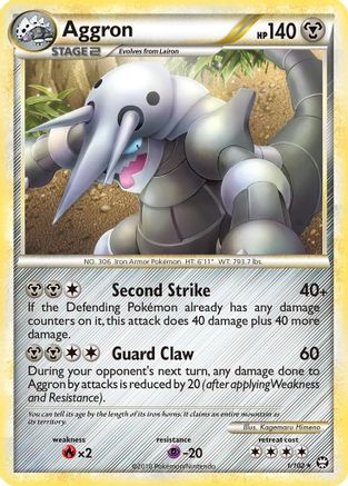 Aggron/102 - Triumphant Reverse Holofoil
