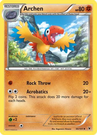 Archen/101 - Noble Victories Reverse Holofoil