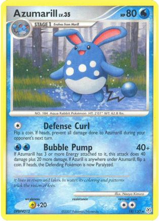 Azumarill/130 - Diamond and Pearl