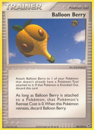 Balloon Berry/107 - Deoxys Reverse Holofoil