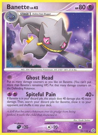 Banette/132 - Secret Wonders Reverse Holofoil