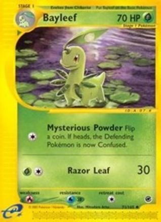 Bayleef/165 - Expedition Reverse Holofoil