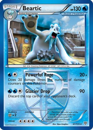 Beartic (Team Plasma)/135 - Plasma Storm