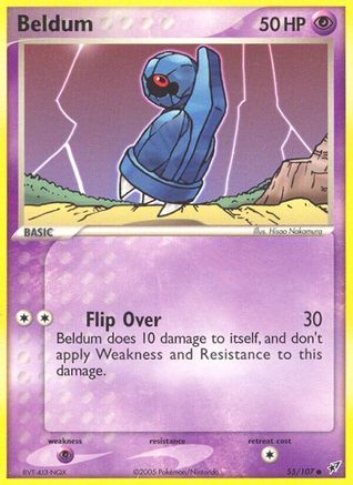 Beldum/107 - Deoxys Reverse Holofoil