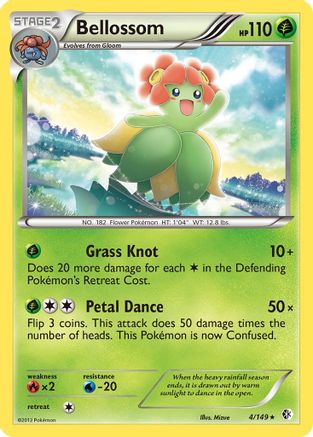 Bellossom/149 - Boundaries Crossed Reverse Holofoil