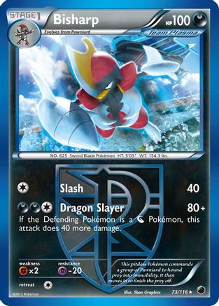 Bisharp (Team Plasma) (73)/116 - Plasma Freeze