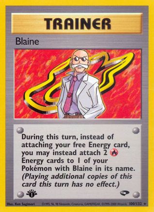 Blaine (100) 100/132 - Gym Challenge