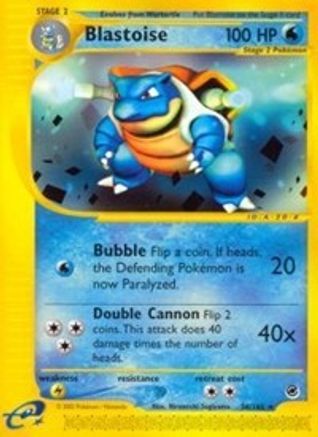 Blastoise (36)/165 - Expedition Reverse Holofoil