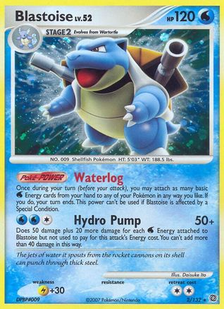Blastoise/132 - Secret Wonders Reverse Holofoil