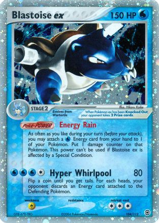 Blastoise ex 104/112 - FireRed & LeafGreen