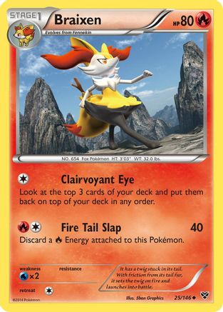 Braixen/146 - XY Base Set Reverse Holofoil
