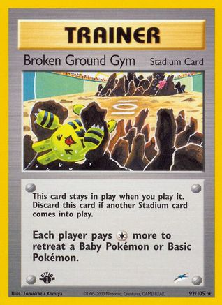 Broken Ground Gym/105 - Neo Destiny Unlimited