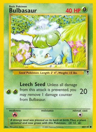 Bulbasaur/110 - Legendary Collection Reverse Holofoil