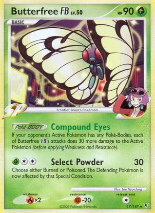 Butterfree FB/147 - Supreme Victors Reverse Holofoil