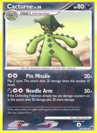 Cacturne/106 - Great Encounters