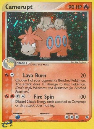 Camerupt/109 - Ruby and Sapphire