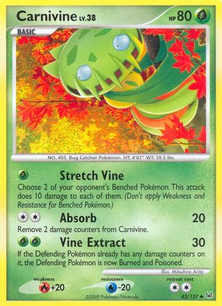 Carnivine (43)/127 - Platinum