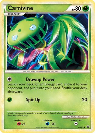 Carnivine/95 - Unleashed Reverse Holofoil