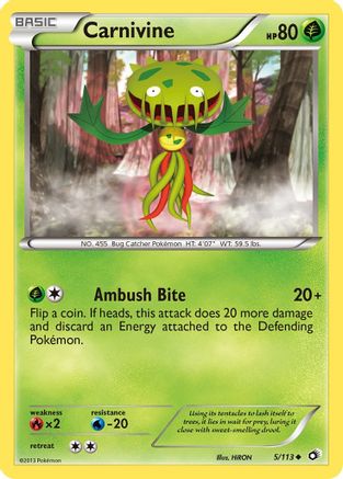 Carnivine/113 - Legendary Treasures