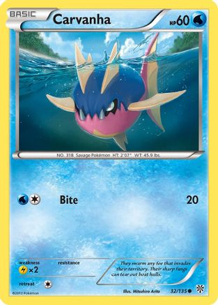 Carvanha/135 - Plasma Storm Reverse Holofoil