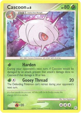 Cascoon/130 - Diamond and Pearl Reverse Holofoil