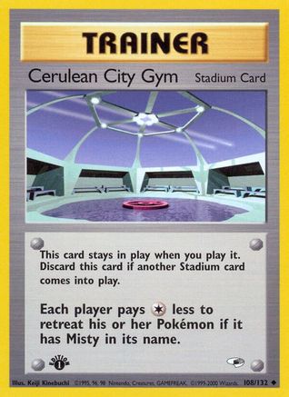 Cerulean City Gym 108/132 - Gym Heroes