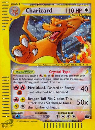 Charizard/144 - Skyridge Holofoil