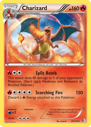 Charizard/149 - Boundaries Crossed Reverse Holofoil