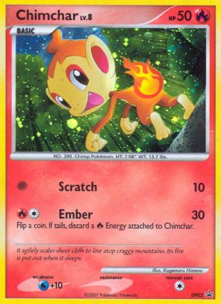 Chimchar - DP02/56 - Diamond and Pearl Promos Holofoil