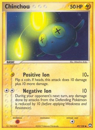 Chinchou/108 - Power Keepers