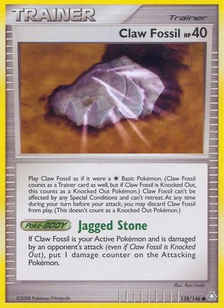 Claw Fossil/146 - Legends Awakened Reverse Holofoil