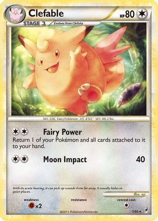 Clefable/95 - Call of Legends Holofoil